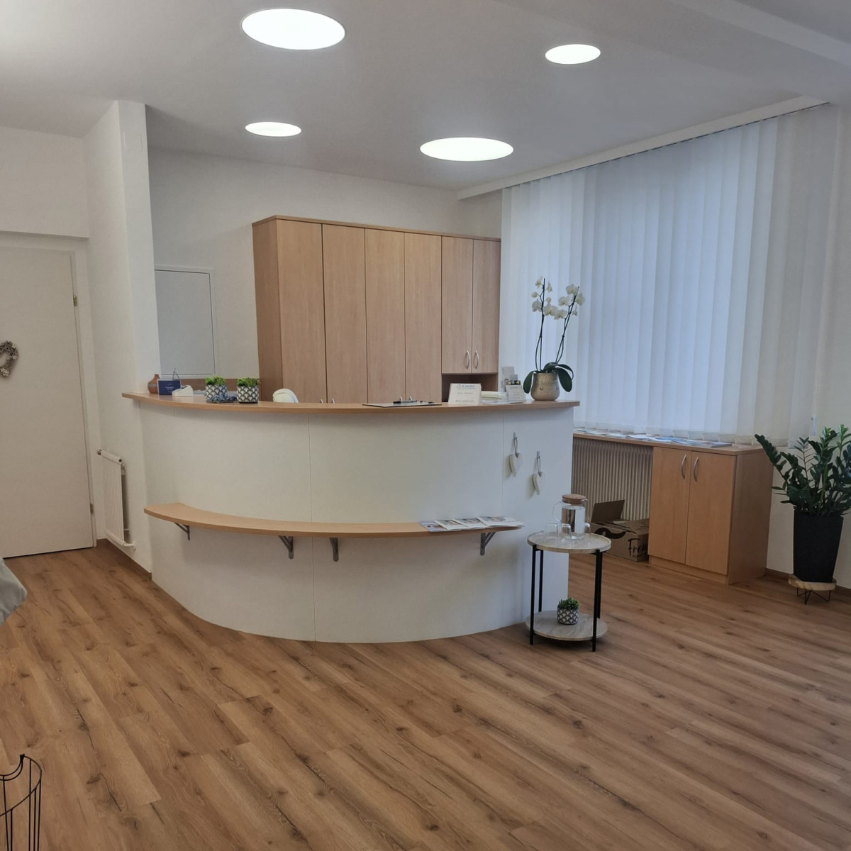 Neurologe Gänserndorf: Empfang der Ordination von Dr. Jana Beck 